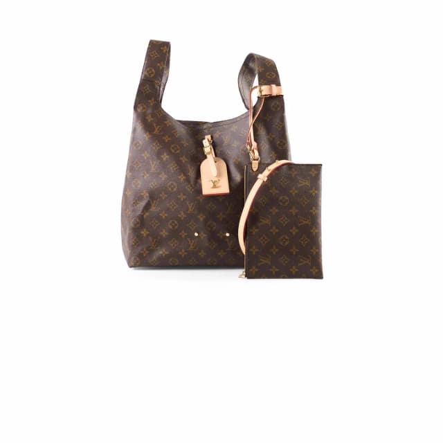 Louis Vuitton Atlantis GM Monogram Brown Tote with Pouch in Brown Canvas from The Purse Affair, photo 1 of 1