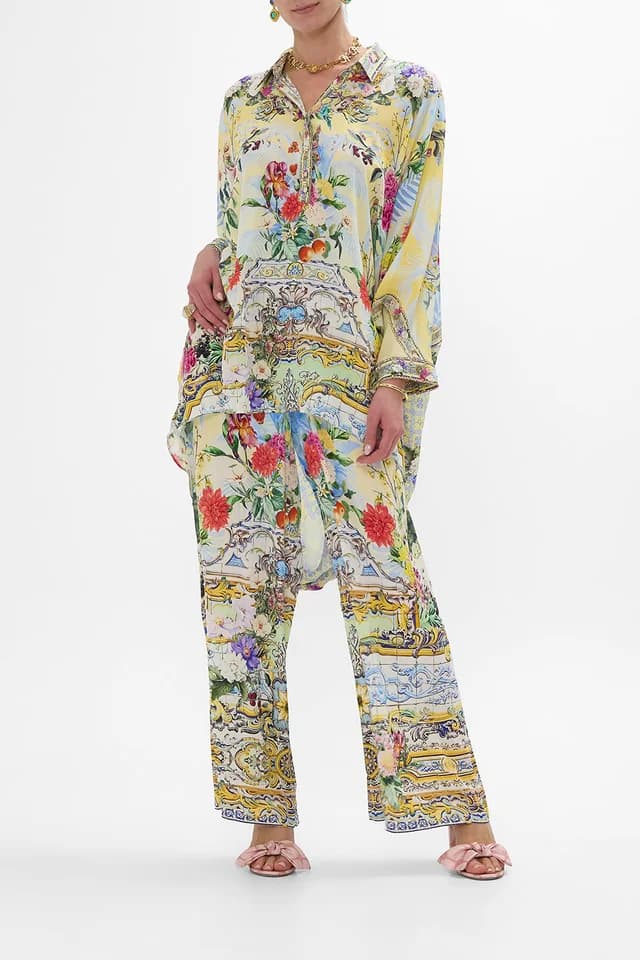 Camilla eBoutique STRAIGHT LEG PANT FLOR FANTÁSTICA, image 1 of 1 from CAMILLA