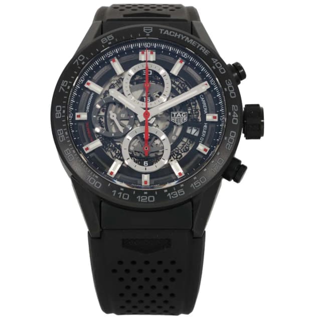 TAG Heuer Carrera CAR2090 43mm Ceramic Watch in Ceramic from H&T, photo 1 of 1