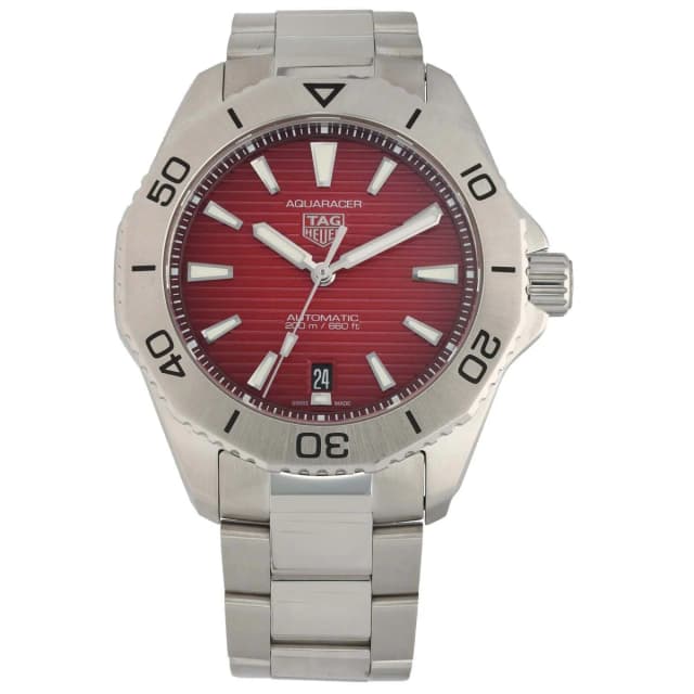 TAG Heuer Aquaracer WBP2114-0 40mm Stainless Steel Watch from H&T, photo 1 of 1