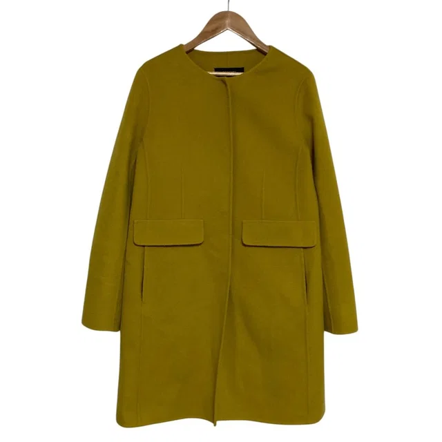 Max Mara Weekend Kuchitoamano Roulis Bar Coat 36 Yellow in Yellow from The Reluxe, photo 1 of 1