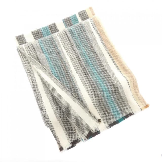 Hermès Scarf White in White Cashmere from The Reluxe, photo 1 of 1
