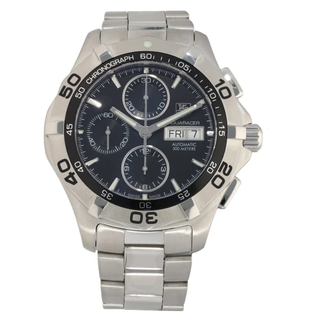 TAG Heuer Aquaracer CAF2010 43mm Stainless Steel Watch from H&T, photo 1 of 1