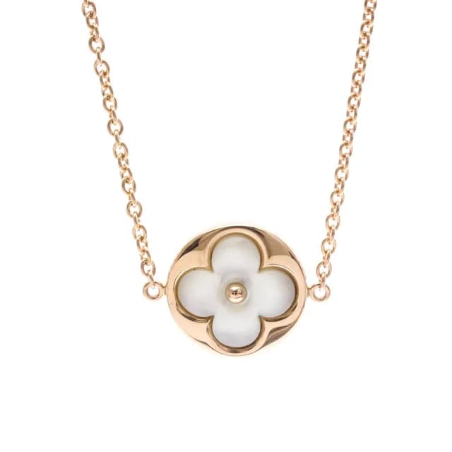 Louis Vuitton Monogram Nacre Mother-of-Pearl Bracelet 18K Rose Gold Polished in Pink gold Pink gold (18K) from Elady, photo 1 of 1