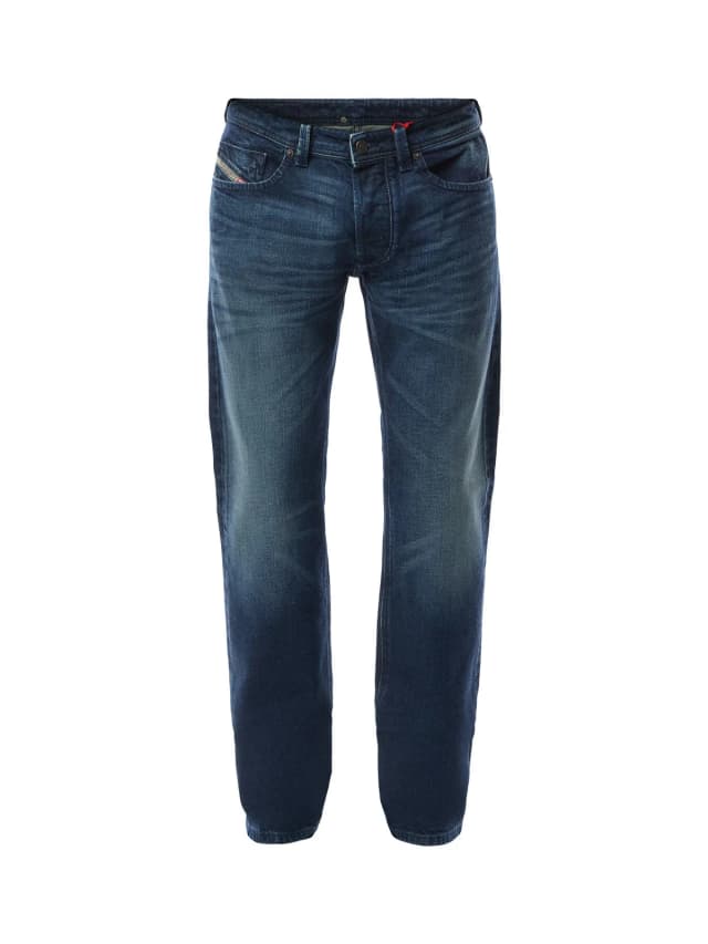 Diesel 1985 Larkee Tapered Fit Jeans in Mid Wash, image 1 of 1 from Fenwick