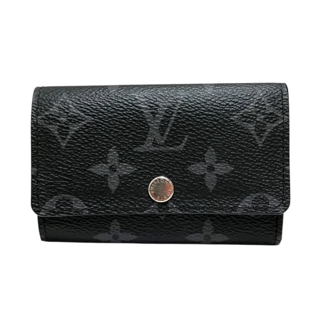 Louis Vuitton Multicles 6 Monogram Eclipse Key Case Canvas Calf Leather in Calfskin from The Reluxe, photo 1 of 1