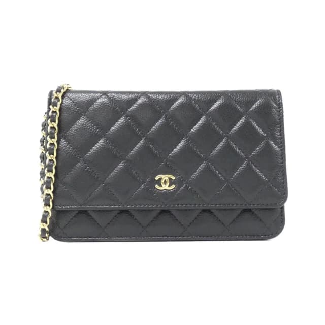 Chanel Timeless Classic Line Chain Wallet Shoulder Bag in Caviar leather from The Reluxe, photo 1 of 1