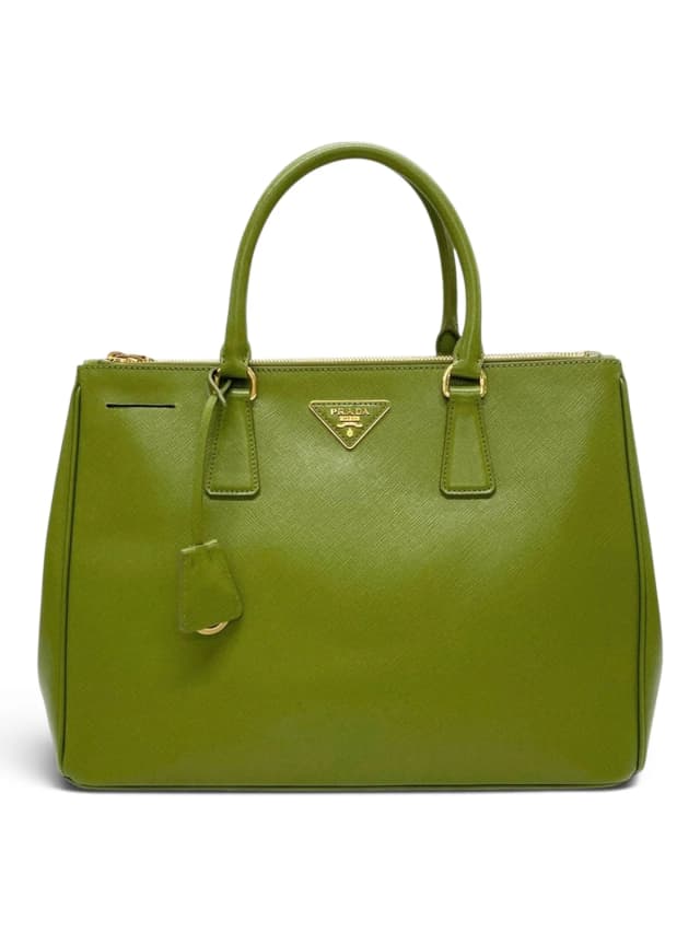 Prada Green Saffiano Lux Galleria Tote in Green Saffiano leather from Season 2 Consign, photo 1 of 1