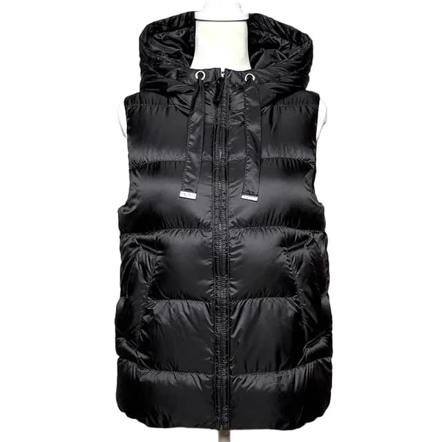 Max Mara the Cube Seivi Down Vest Black Gilet 36 in Black from The Reluxe, photo 1 of 1