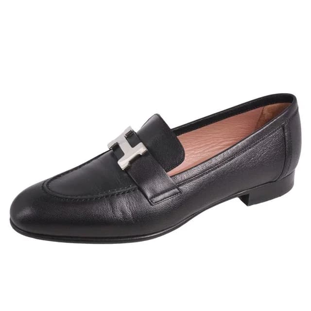 Hermès Loafers Moccasins Paris in Leather from The Reluxe, photo 1 of 1