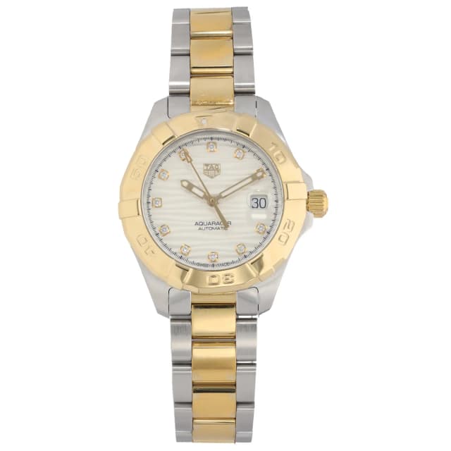 TAG Heuer Aquaracer WBD2321 33mm Bi-Colour Watch from H&T, photo 1 of 1