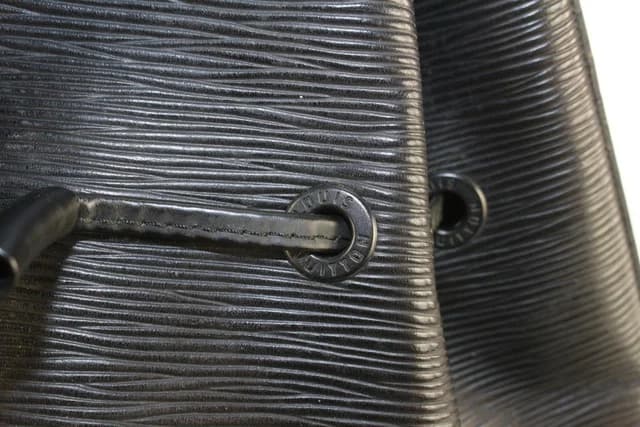Louis Vuitton Black Epi Leather Noir Slings Backpack with Pouch in Black Leather from Bagriculture, photo 1 of 1