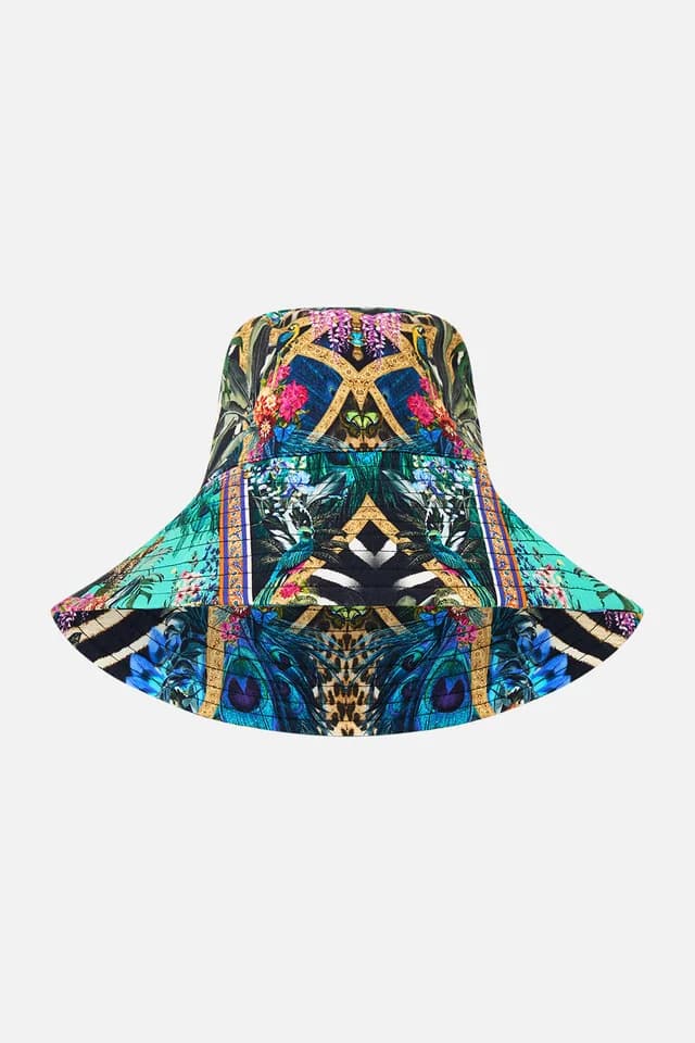 Camilla eBoutique WIDE BRIM BUCKET HAT ANIMAL ALCHEMY, image 1 of 1 from CAMILLA