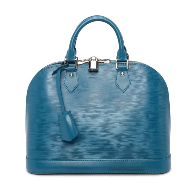 Louis Vuitton Epi Leather Alma PM in Cyan Leather from Blue Spinach, photo 1 of 1