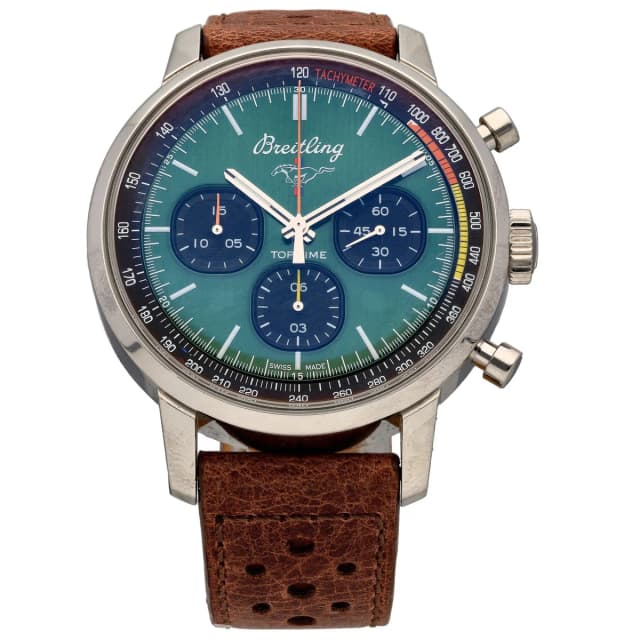 Breitling Top Time Classic Cars Capsule Collection A25310 42mm Stainless Steel Watch in Leather from H&T, photo 1 of 1