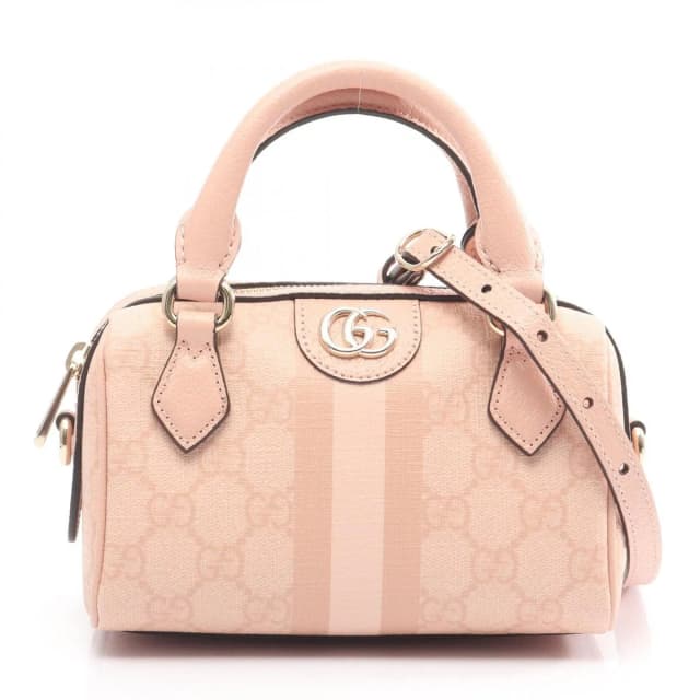 Gucci Handbag Ophidia Sherry Line GG Supreme Pink Canvas in Pink Canvas from The Reluxe, photo 1 of 1