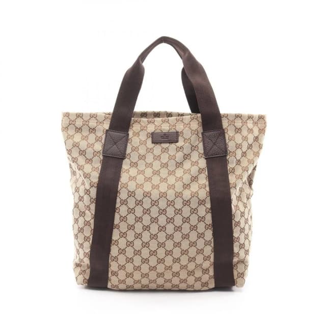 Gucci Tote Bag GG Canvas Beige in Beige Canvas from The Reluxe, photo 1 of 1