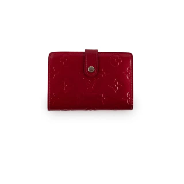 Louis Vuitton Vernis Portefeuille Viennois Wallet Red in Red from The Purse Affair, photo 1 of 1
