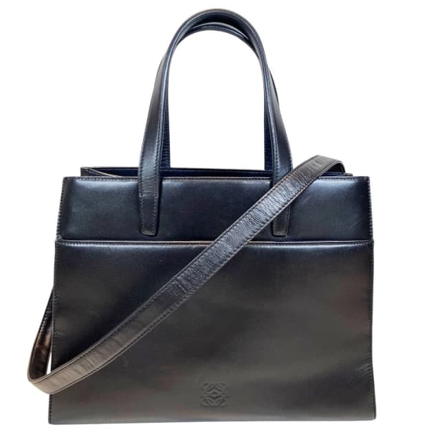 Loewe 2-Way Handbag Anagram Leather in Leather from The Reluxe, photo 1 of 1