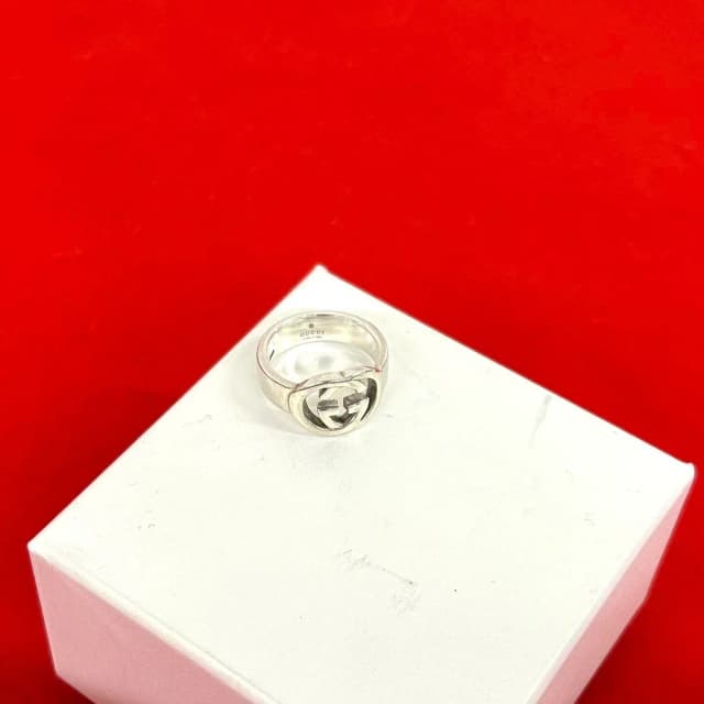 Gucci Interlocking G 925 Sterling Silver Ring in Silver from The Reluxe, photo 1 of 1
