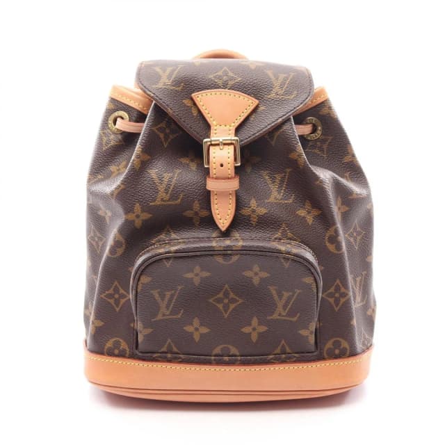 Louis Vuitton Backpack Mini Montsouris Monogram Canvas Leather in Coated canvas from The Reluxe, photo 1 of 1