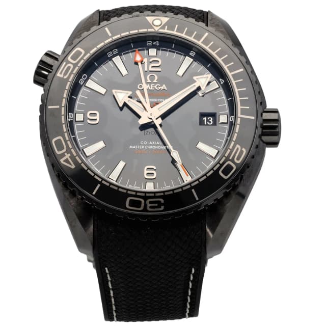 Omega Planet Ocean 215.92.46.22.01.001 45.5mm Ceramic Watch in Ceramic from H&T, photo 1 of 1