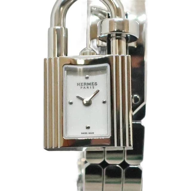 Hermès Kelly Watch Mini SS White Quartz Female in White from The Reluxe, photo 1 of 1
