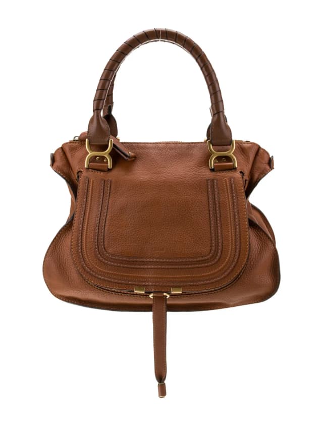 Chloé Top Handle Other bag in Brown Leather from The RealReal, photo 1 of 1