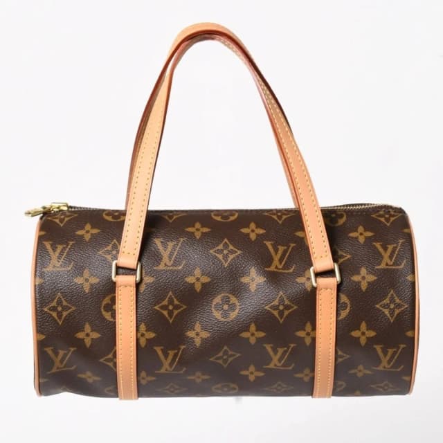 Louis Vuitton Papillon 26 Handbag Monogram Leather Brown Gold in Brown Leather from The Reluxe, photo 1 of 1