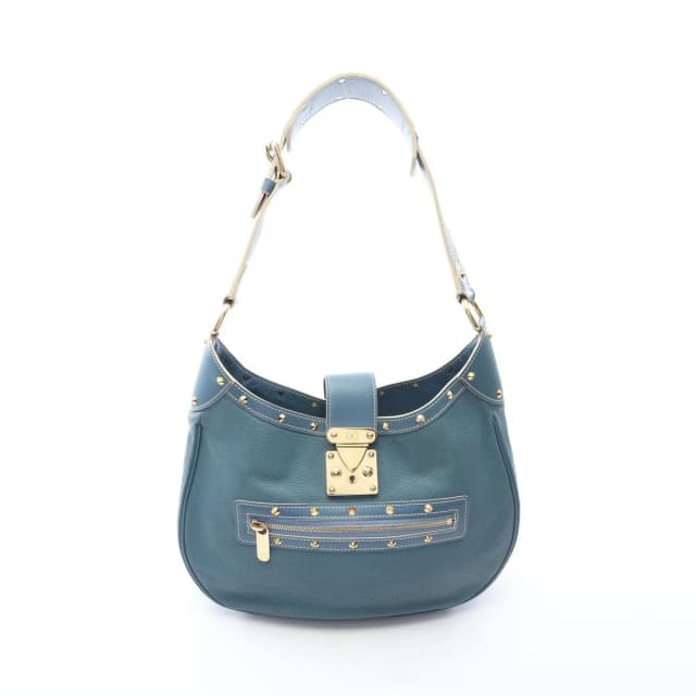 Louis Vuitton Shoulder Bag Afriolan Blue Leather in Blue Leather from The Reluxe, photo 1 of 1