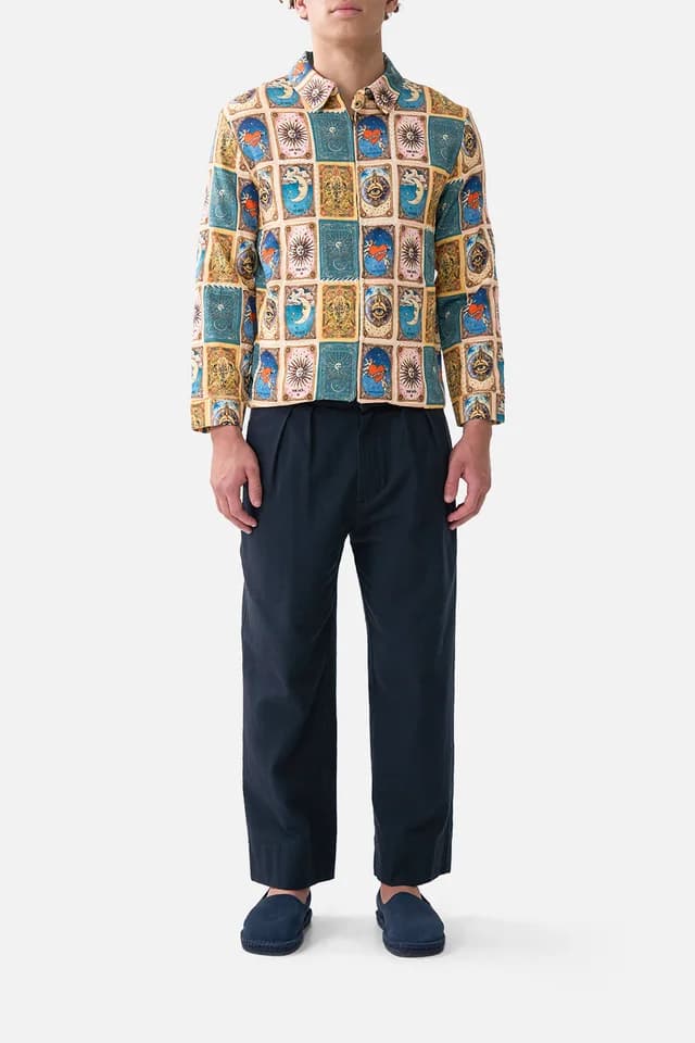 Camilla eBoutique PATCHWORK CROP ZIP THROUGH JACKET HOUSE OF HOROSCOPES, image 1 of 1 from CAMILLA