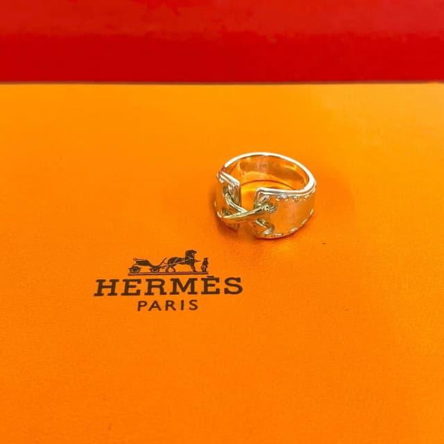 Hermès Mexico Ring 925 Sterling Silver Gold in Gold from The Reluxe, photo 1 of 1