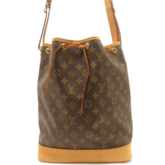 Louis Vuitton Noe Monogram Shoulder Bag Canvas Brown in Brown Canvas from The Reluxe, photo 1 of 1