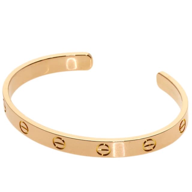 Cartier Open Love 17 Bracelet 18K Pink Gold in Pink from The Reluxe, photo 1 of 1