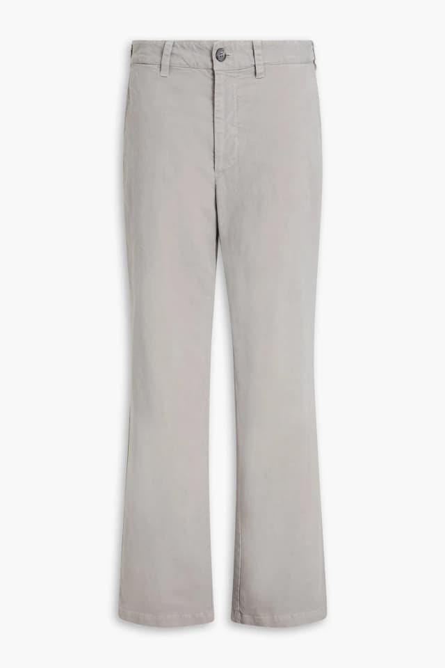 Nili Lotan Elliot Stretch-Cotton Twill Straight-Leg Pants, image 1 of 1 from THE OUTNET