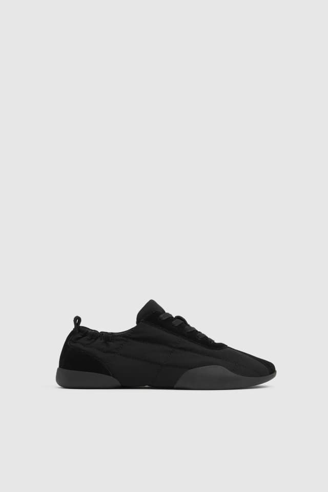 St Agni Stitch Pillow Sneaker - Black, image 1 of 1 from St. Agni