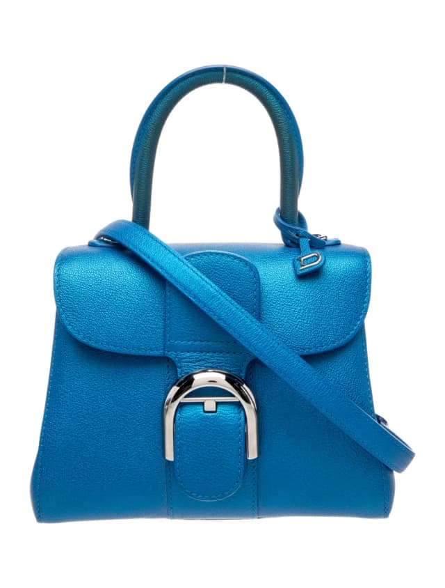 Delvaux Brillant Mini in blue Leather from The RealReal, photo 1 of 1