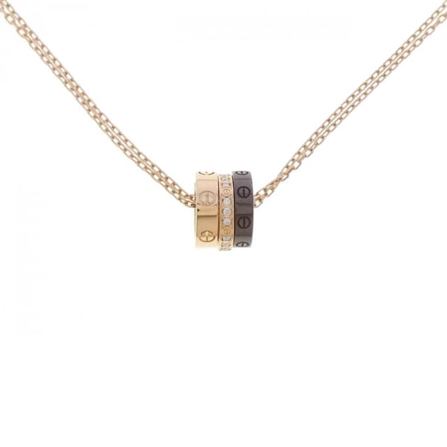 Cartier Love Three Hoop Necklace in Ceramic from The Reluxe, photo 1 of 1