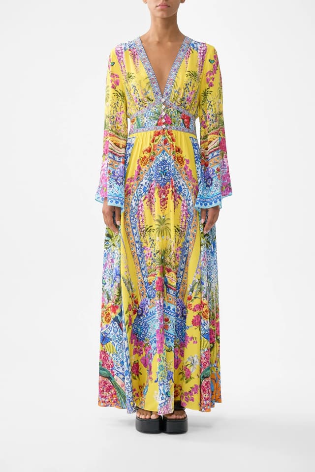 Camilla eBoutique KIMONO SLEEVE DRESS WITH SHIRRING DETAIL SULTANAHMET SUMMER, image 1 of 1 from CAMILLA