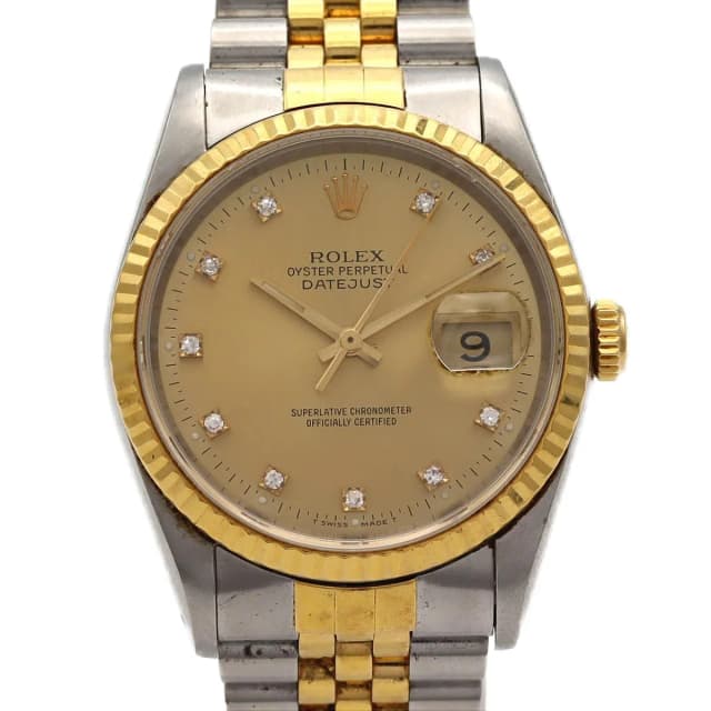 Rolex Datejust Stainless Steel Yellow Gold Automatic in Yellow from The Reluxe, photo 1 of 1