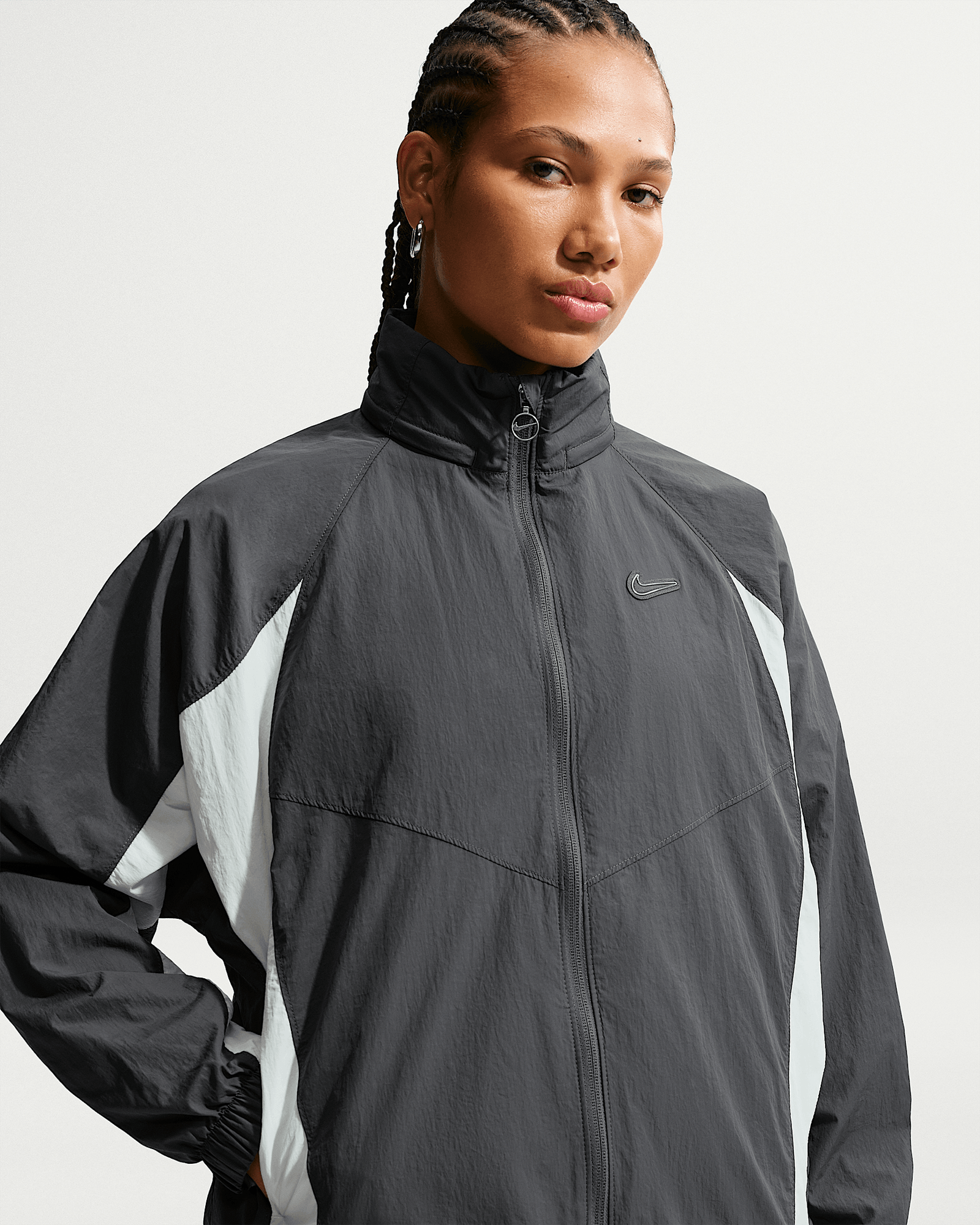 Nike Sportswear in Iron Grey/Sail, image 1 of 1 from Nike