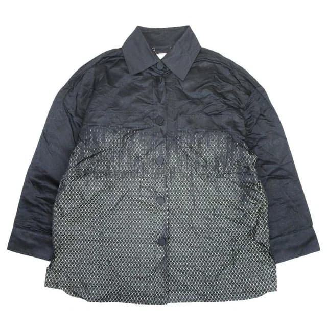 Fendi Silk Jacquard Shirt Jacket Gradient in Silk from The Reluxe, photo 1 of 1