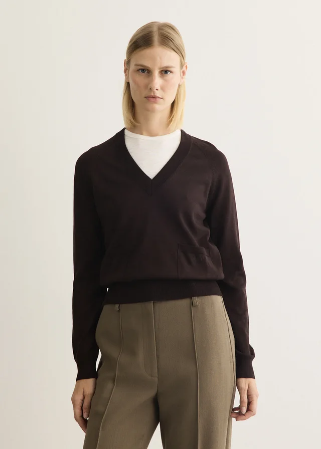A.P.C. Leonie Jumper in CAA BROWN, image 1 of 1 from Incu