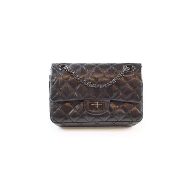 Chanel Mini Reissue Black Calfksin Black Hardware 23 Series in Black from The Purse Affair, photo 1 of 1