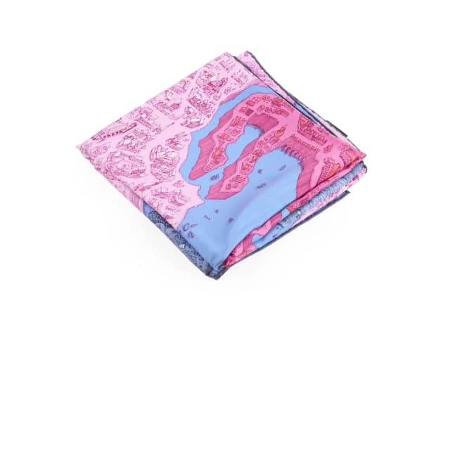 Hermès La Cité Cavalière Silk Scarf 90 in Silk from The Purse Affair, photo 1 of 1