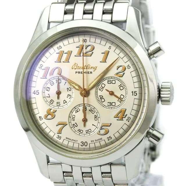 Breitling Headwind Stainless Steel Automatic Mens Watch A40035 Polished in Silver from Elady, photo 1 of 1