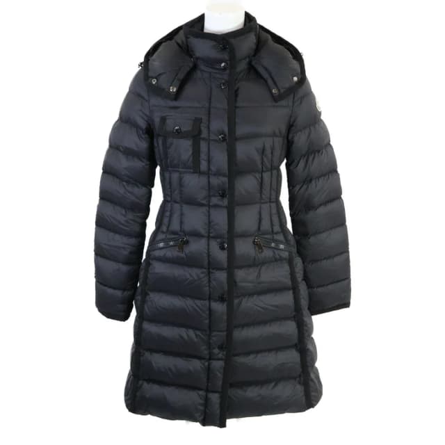 Moncler Hermine Hooded Down 00 Hoodie in Nylon from The Reluxe, photo 1 of 1