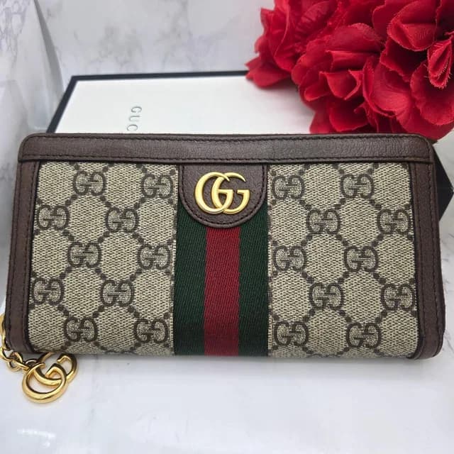 Gucci Wallet Ophidia Sherry Line in Leather from The Reluxe, photo 1 of 1