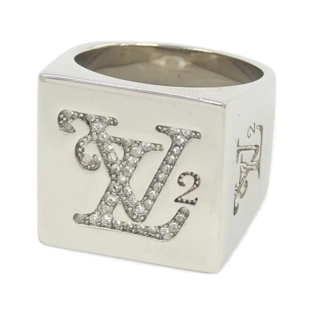 Bague Squared LV Strass M Ring from The Reluxe, photo 1 of 1