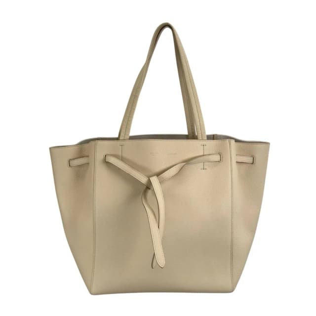 Celine Cabas Phantom Tote Bag Leather Beige in Beige Leather from The Reluxe, photo 1 of 1
